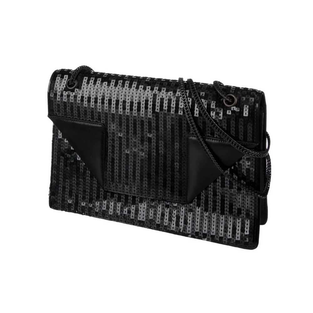 Saint Laurent Black Clutch Timeless Elegance